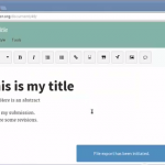 Novas abordagens para o futuro da Publicação Científica: integração “Fiduswriter” e “Open Journal System” Novas abordagens para o futuro da Publicação Científica: integração “Fiduswriter” e “Open Journal System”