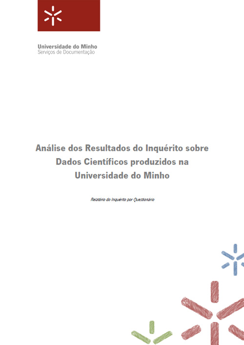 dados cientificos na uminho relatório