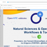 Webinars OpenAire e FOSTER – Open Access Week 2017 Webinars OpenAire e FOSTER – Open Access Week 2017